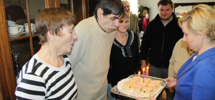 Urodziny Pań Wandy i Stanisławy oraz Pana Wojtka