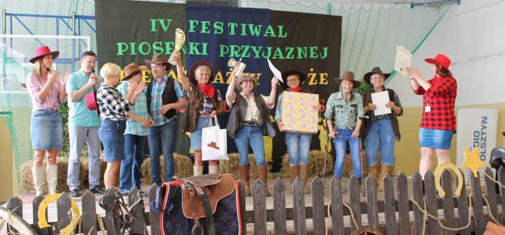 IV Festiwal Piosenki Przyjaznej Śpiewać każdy może pt. ,,Country music hits”