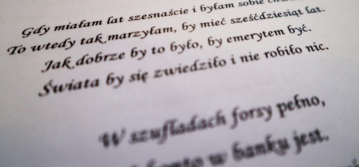 „ Co mi w duszy gra”