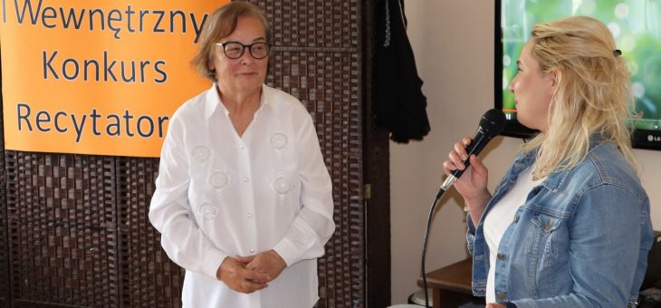 I Wewnętrzny Konkurs Recytatorski