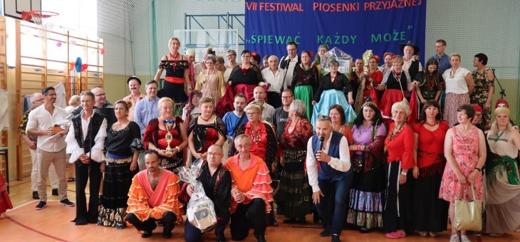Festiwal Piosenki Przyjaznej –„Śpiewać każdy może” pt. „Roztańczone Tabory”