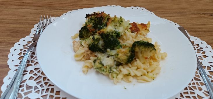 Zapiekanka z brokułem