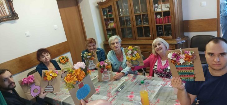 Obrazy z żywych kwiatów – kreatywny piątek