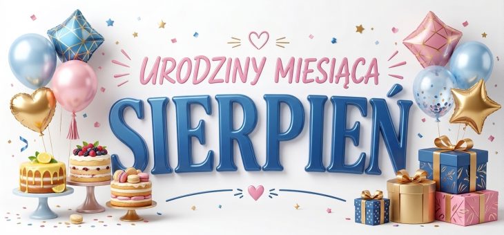 URODZINY MIESIĄCA – SIERPIEŃ